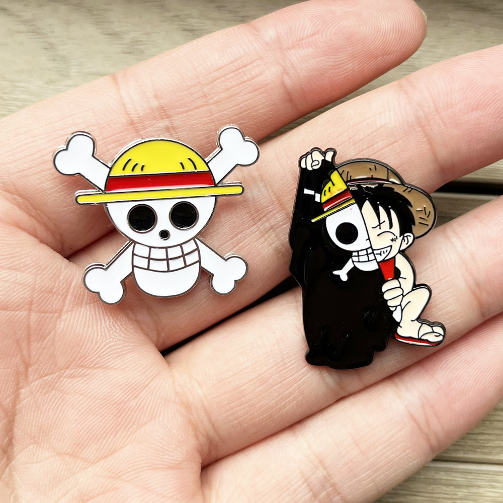 Men Accessories Jewelry - 2026 New 2pcs Cute Luffy Anime