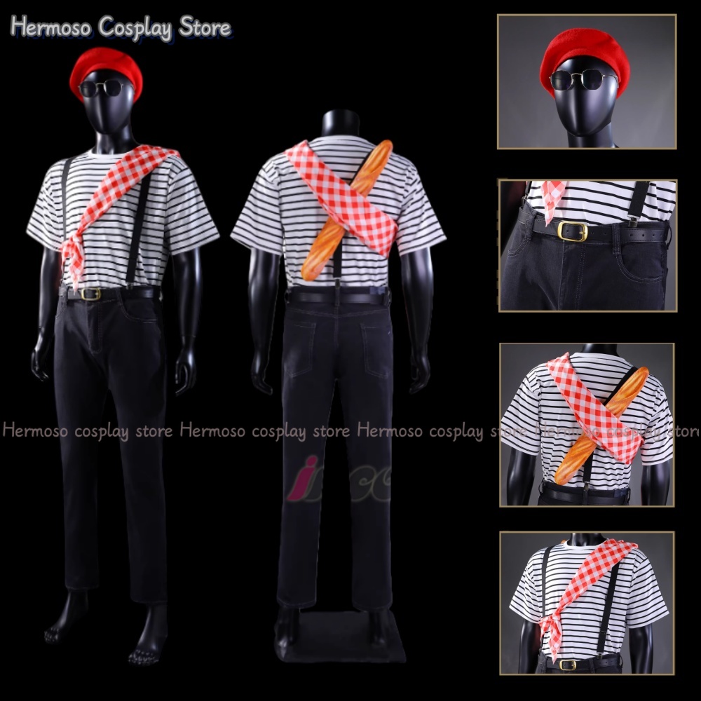 Men Accessories For Suit - Clair Obscur: Expedition 33 Baguette Outfit