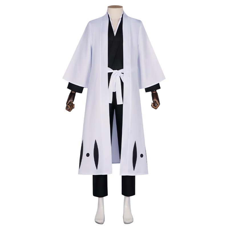 Anime Aizen Sousuke Cosplay Co - مراجعة Men'S Kimono Accessories وسعره