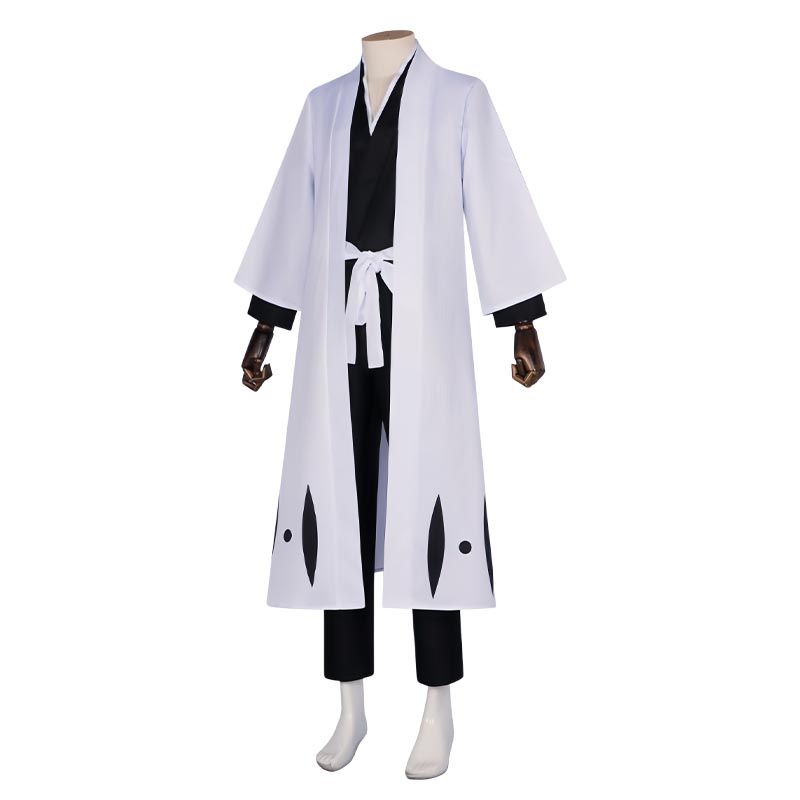 Anime Aizen Sousuke Cosplay Co - مراجعة Men'S Kimono Accessories وسعره