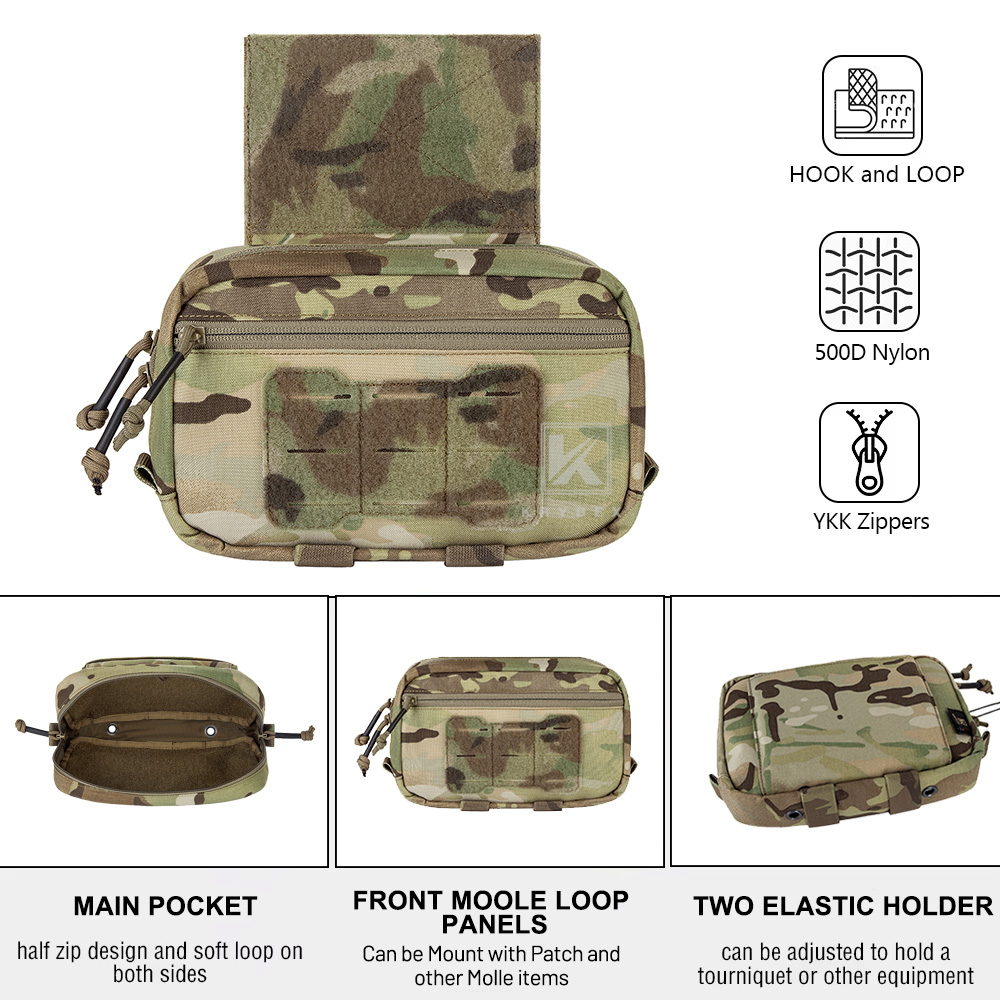 KRYDEX Tactical Drop GP Pouch  - مراجعة Men'S Accessories Drop Shipping وسعره