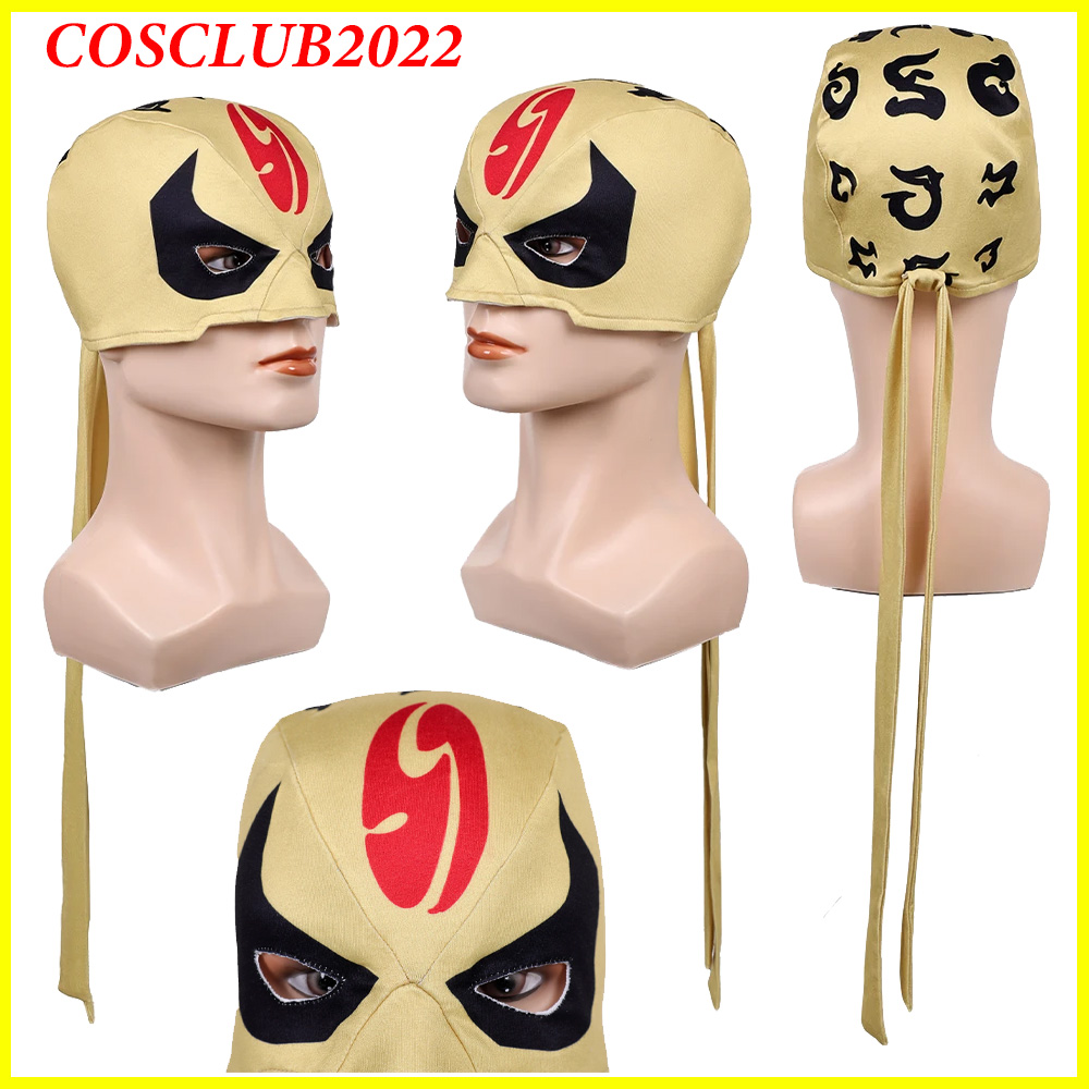 Men Iron Fist Cosplay Yellow H - مراجعة Men'S Yellow Accessories وسعره