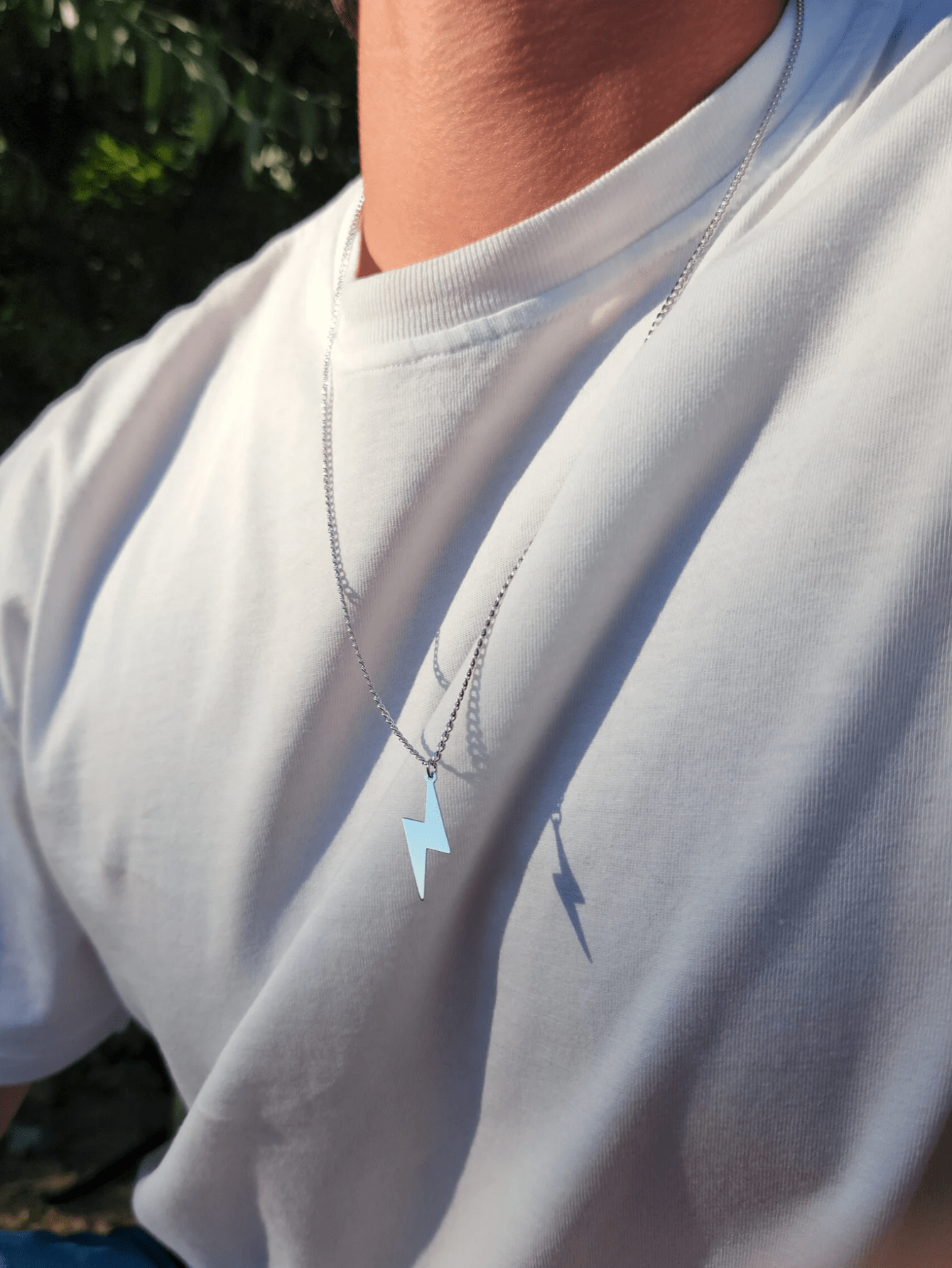 Stainless Steel Lightning Bolt - مراجعة Men'S Accessories Chain وسعره