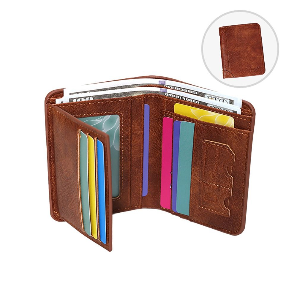 1PC New PU Leather Men Wallet  - مراجعة Money Clip Slim وسعره