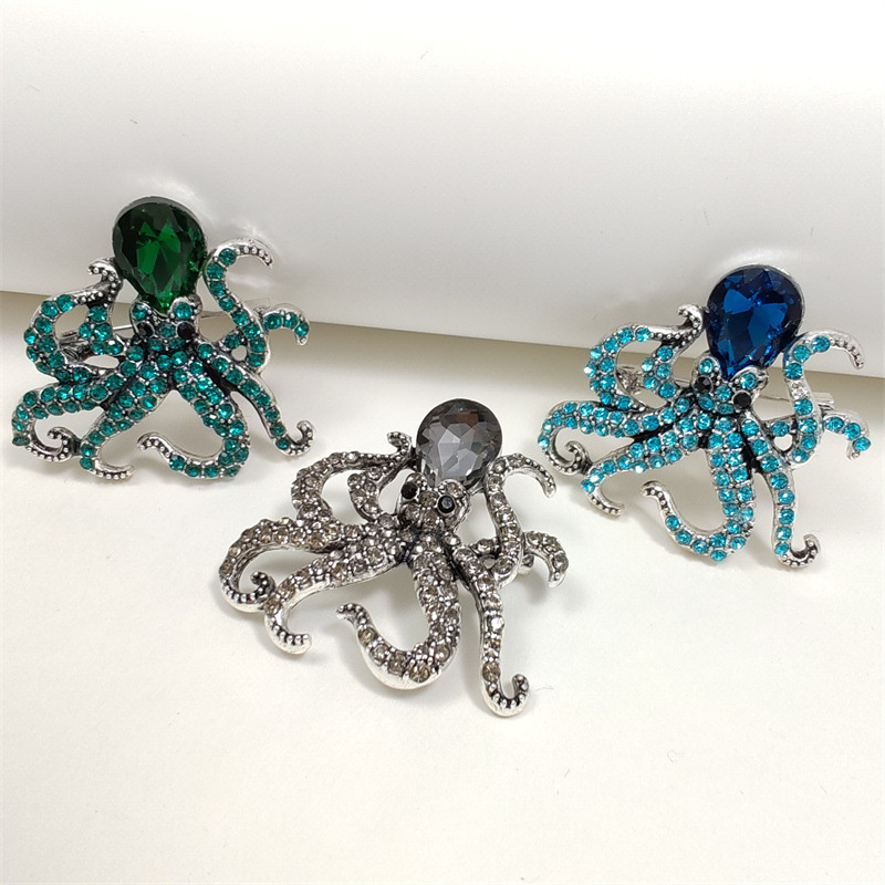 1Pc Retro Octopus Brooch for M - مراجعة Men'S Accessories Trends 2025 وسعره