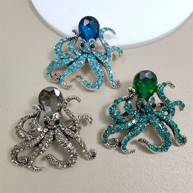 1Pc Retro Octopus Brooch for M - مراجعة Men'S Accessories Trends 2025 وسعره