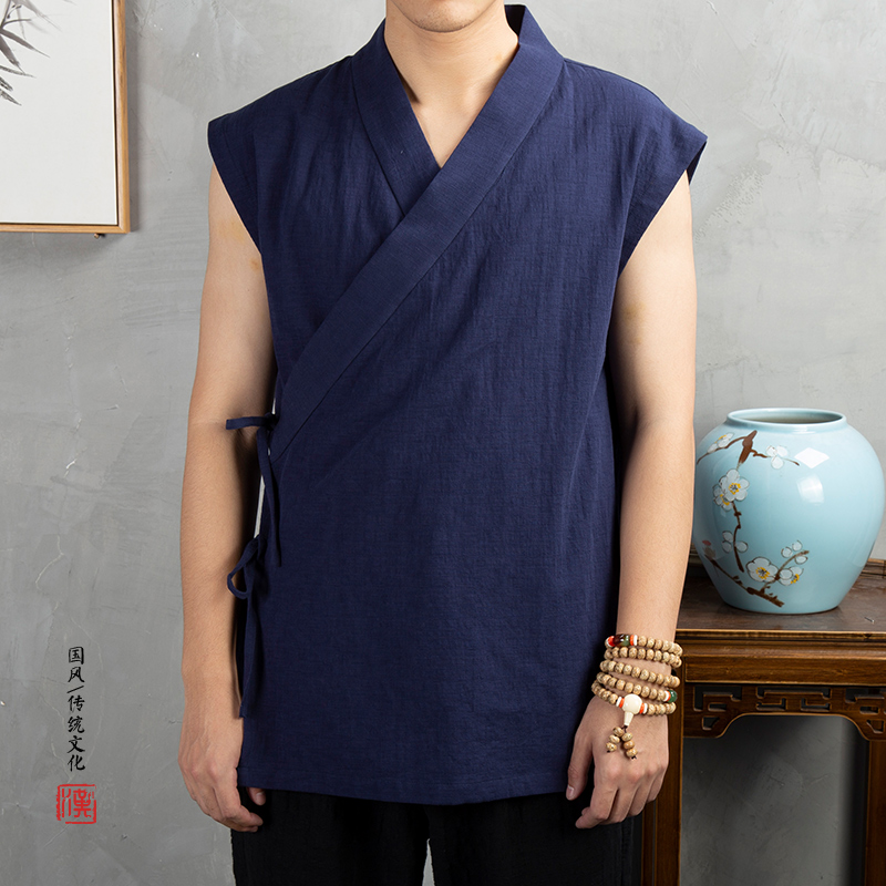 Traditional Chinese Clothing   - مراجعة Men'S Kimono Accessories وسعره