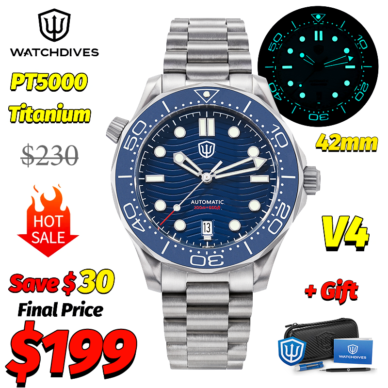 Watchdives WD007 V4 007 NTTD M - مراجعة Men Accessories Jewelry وسعره