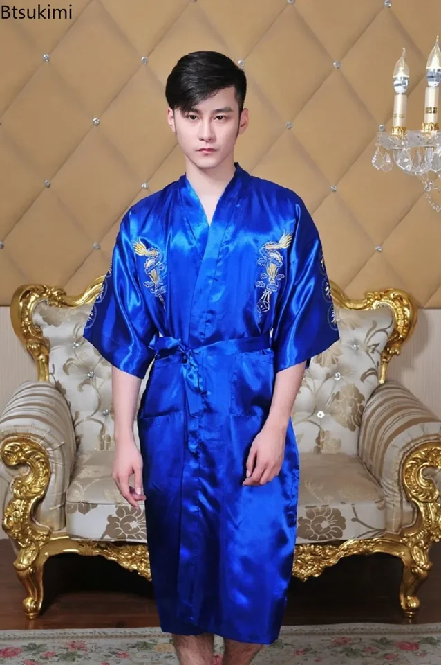 New Luxury Kimono Bathrobe Gow - مراجعة Men'S Kimono Accessories وسعره