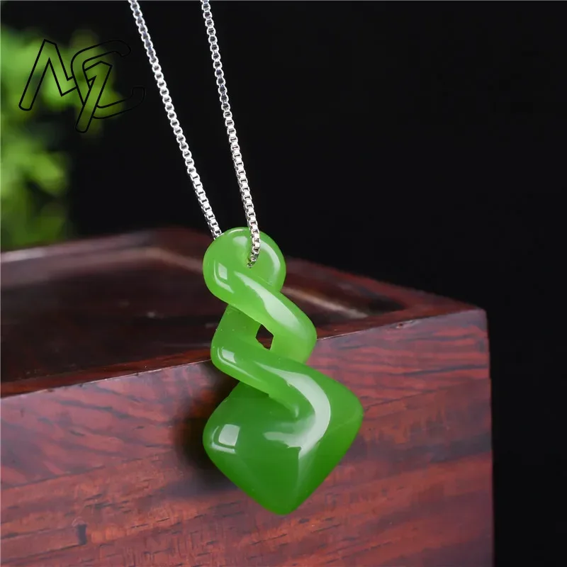 Natural Hetian Jade Green Colo - مراجعة Men'S Accessories Drop Shipping وسعره