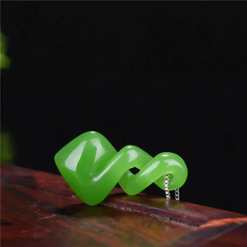 Natural Hetian Jade Green Colo - مراجعة Men'S Accessories Drop Shipping وسعره