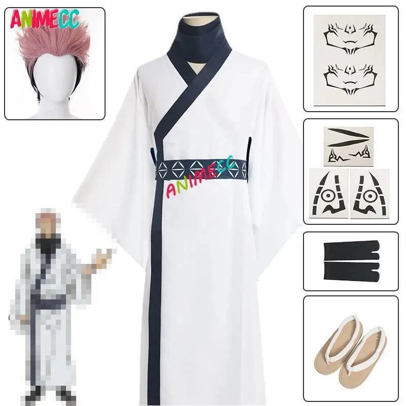 ANIMECC in Stock S-2XL Ryomen  - مراجعة Men'S Kimono Accessories وسعره