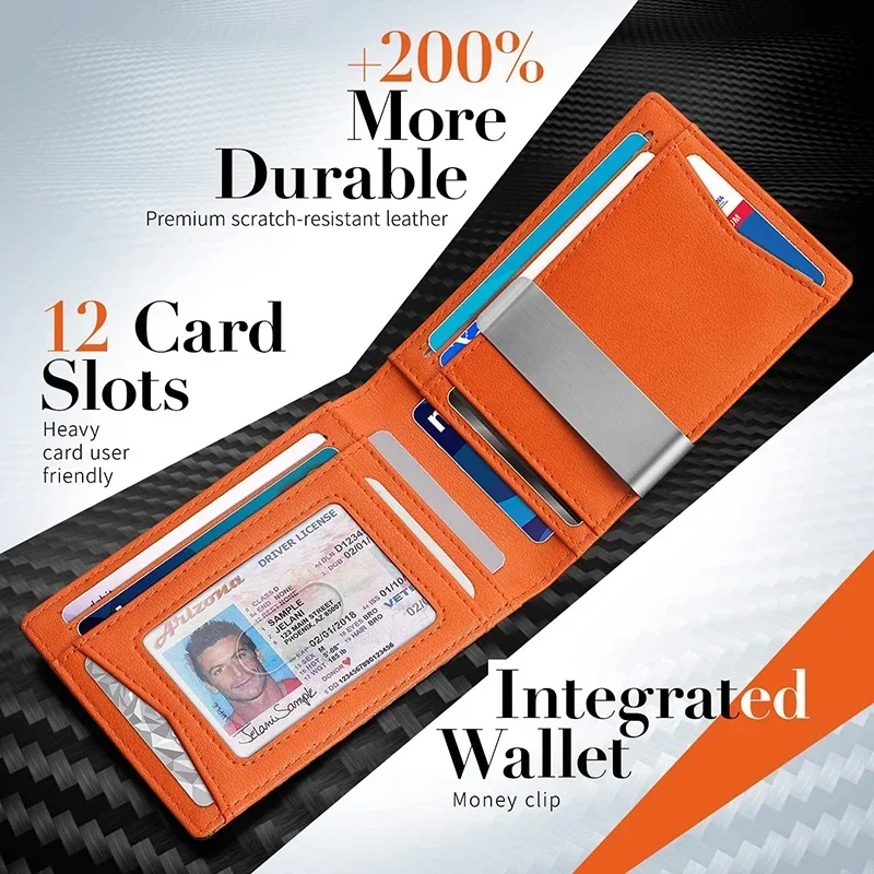 Carbon Fiber Mens Wallet Money - مراجعة Money Clip Slim وسعره