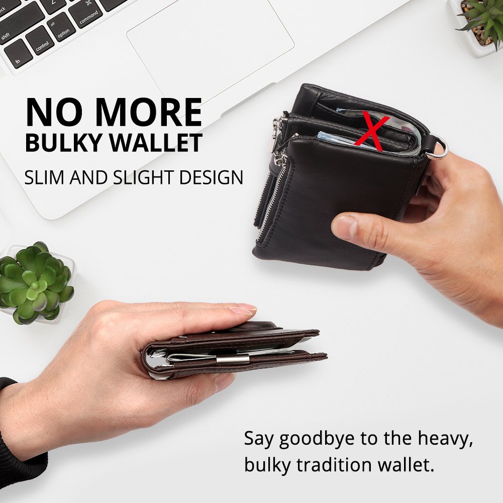 KAVIS Money Clip Wallet for Me - مراجعة Money Clip Slim وسعره