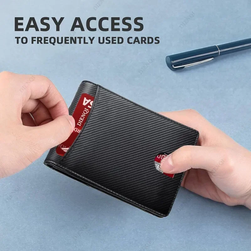 RFID Business Card Holder Men  - مراجعة Money Clip Slim وسعره