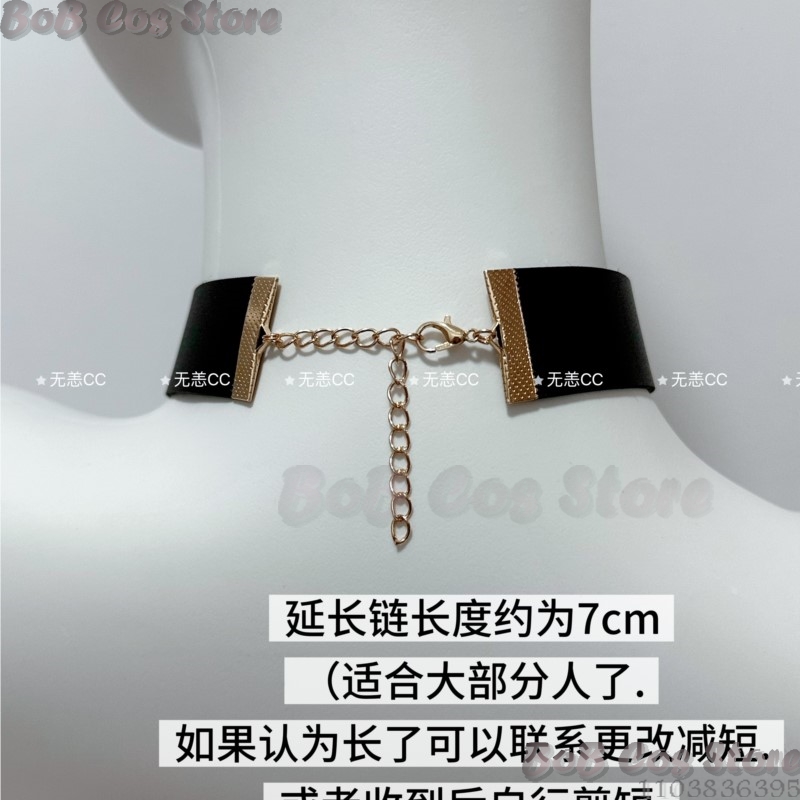 9S Choker Game Nie Cosplay Cos - مراجعة Men'S Accessories With Suits وسعره