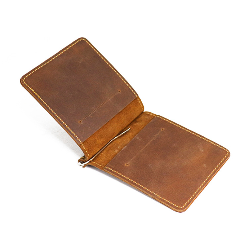 Handmade Genuine Leather Money - مراجعة Money Clip Slim وسعره