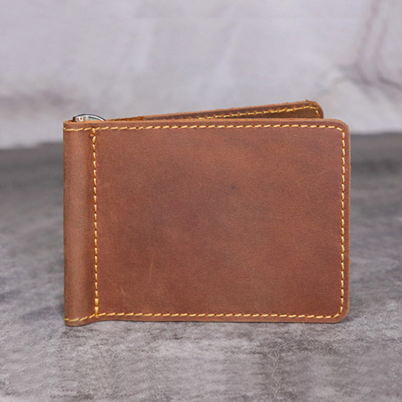 Handmade Genuine Leather Money - مراجعة Money Clip Slim وسعره