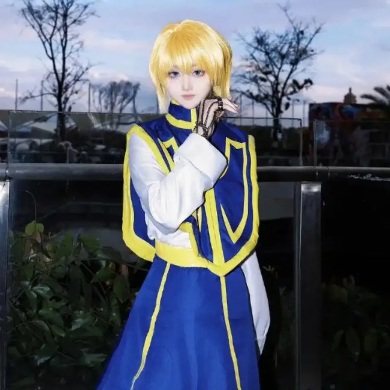 Anime HUNTER X HUNTER Kurapika - مراجعة Men'S Kimono Accessories وسعره