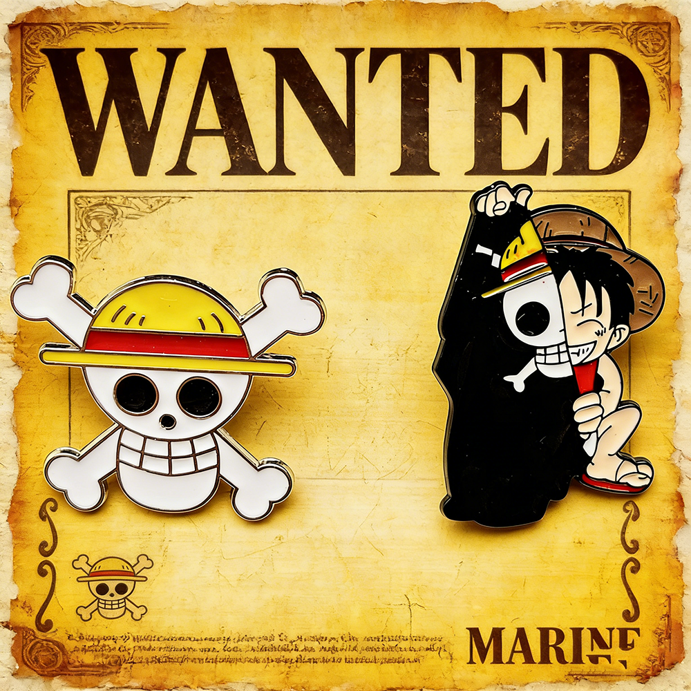 2026 New 2pcs Cute Luffy Anime - مراجعة Men Accessories Jewelry وسعره