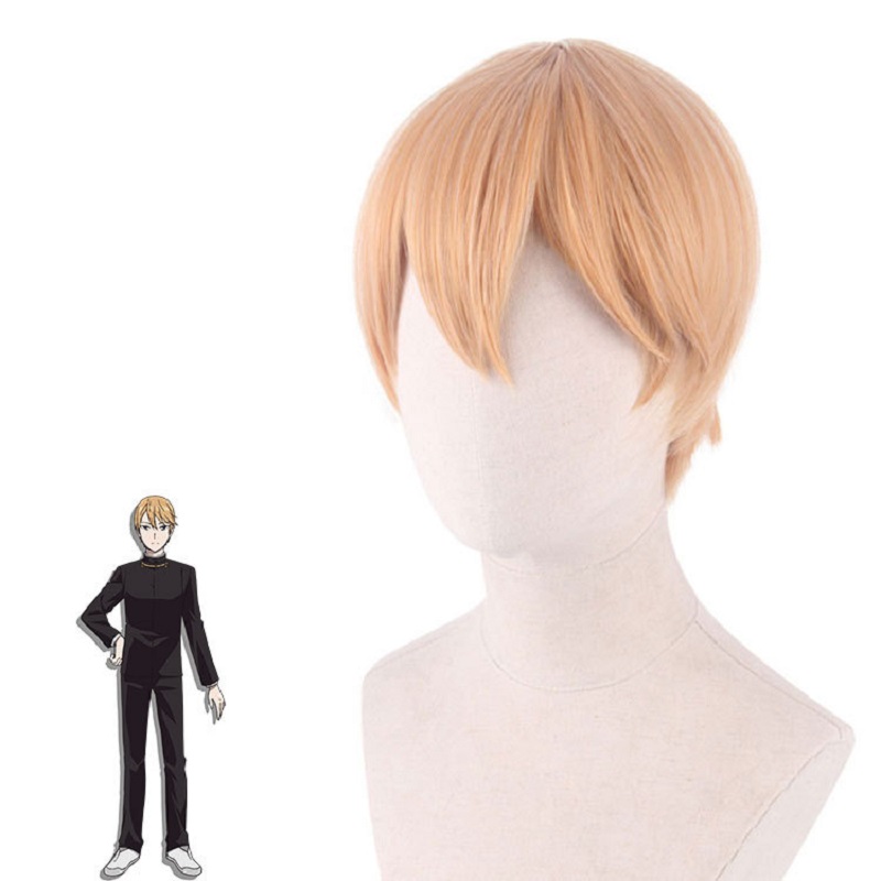 Shirogane Miyuki cosplay wig A - مراجعة Men'S Yellow Accessories وسعره