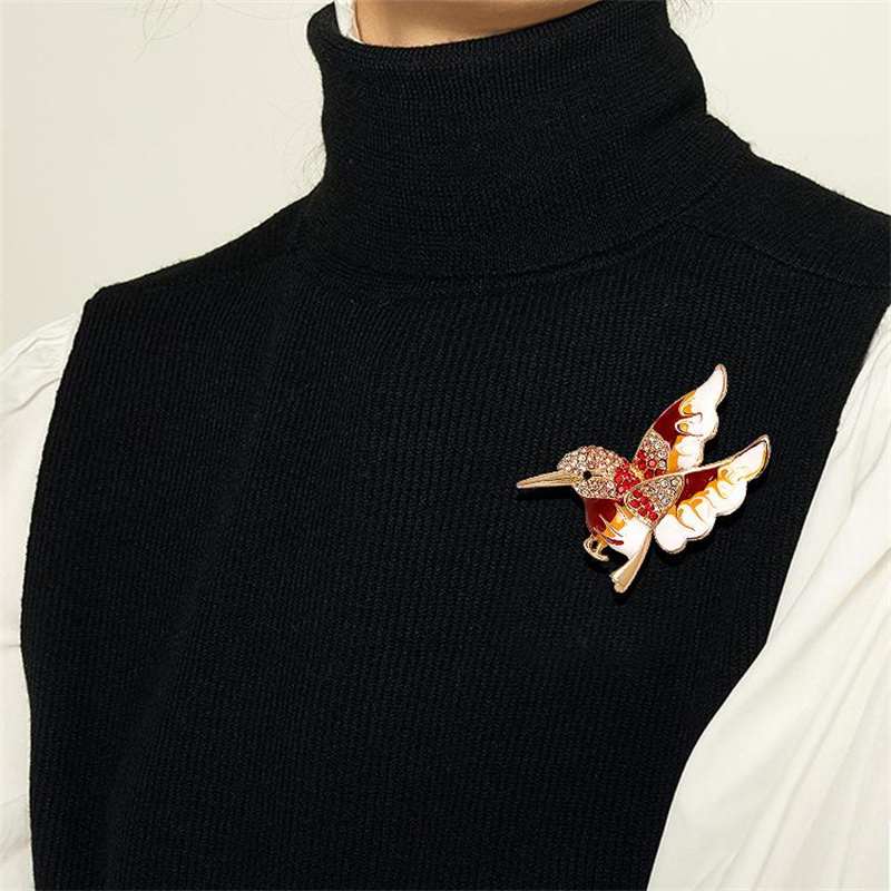 1Pc Exquisite Bird Brooch for  - مراجعة Men'S Accessories Trends 2025 وسعره
