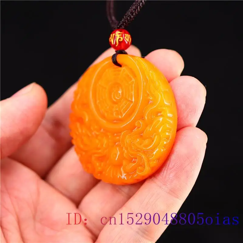 Yellow Jade Dragon Pendant Gif - مراجعة Men'S Yellow Accessories وسعره