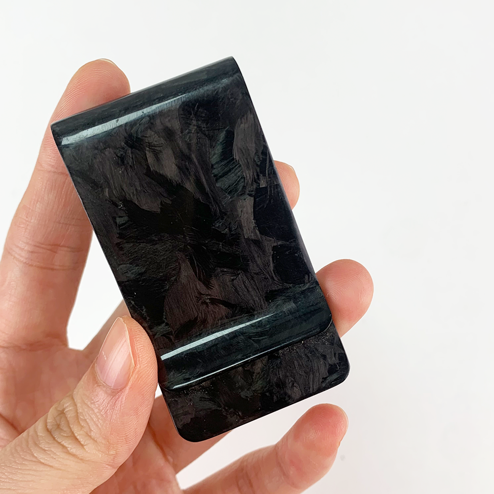 High Quality Black Real Forged - مراجعة Money Clip Slim وسعره