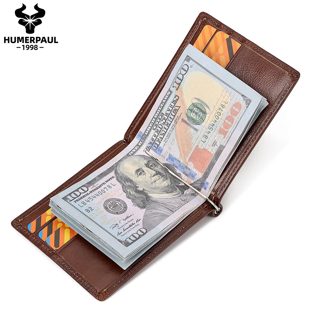 Genuine Leather Mens Slim Wall - مراجعة Money Clip Slim وسعره