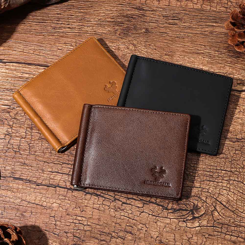 Genuine Leather Mens Slim Wall - مراجعة Money Clip Slim وسعره