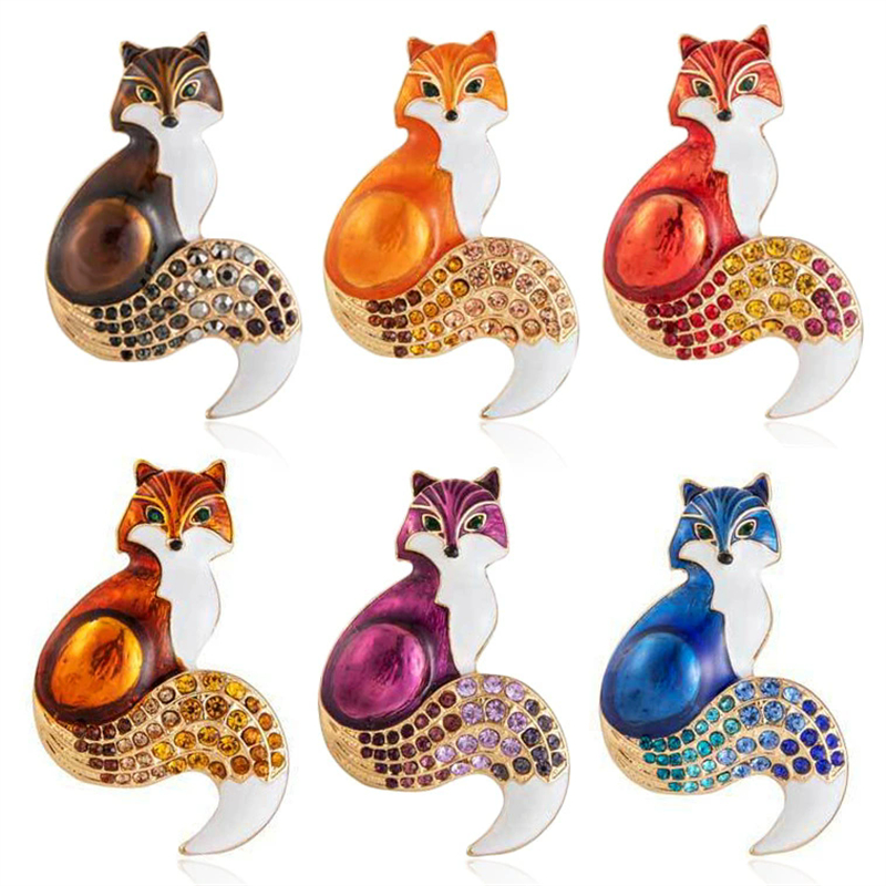 1Pc Retro Fox Brooch for Men W - مراجعة Men'S Accessories Trends 2025 وسعره