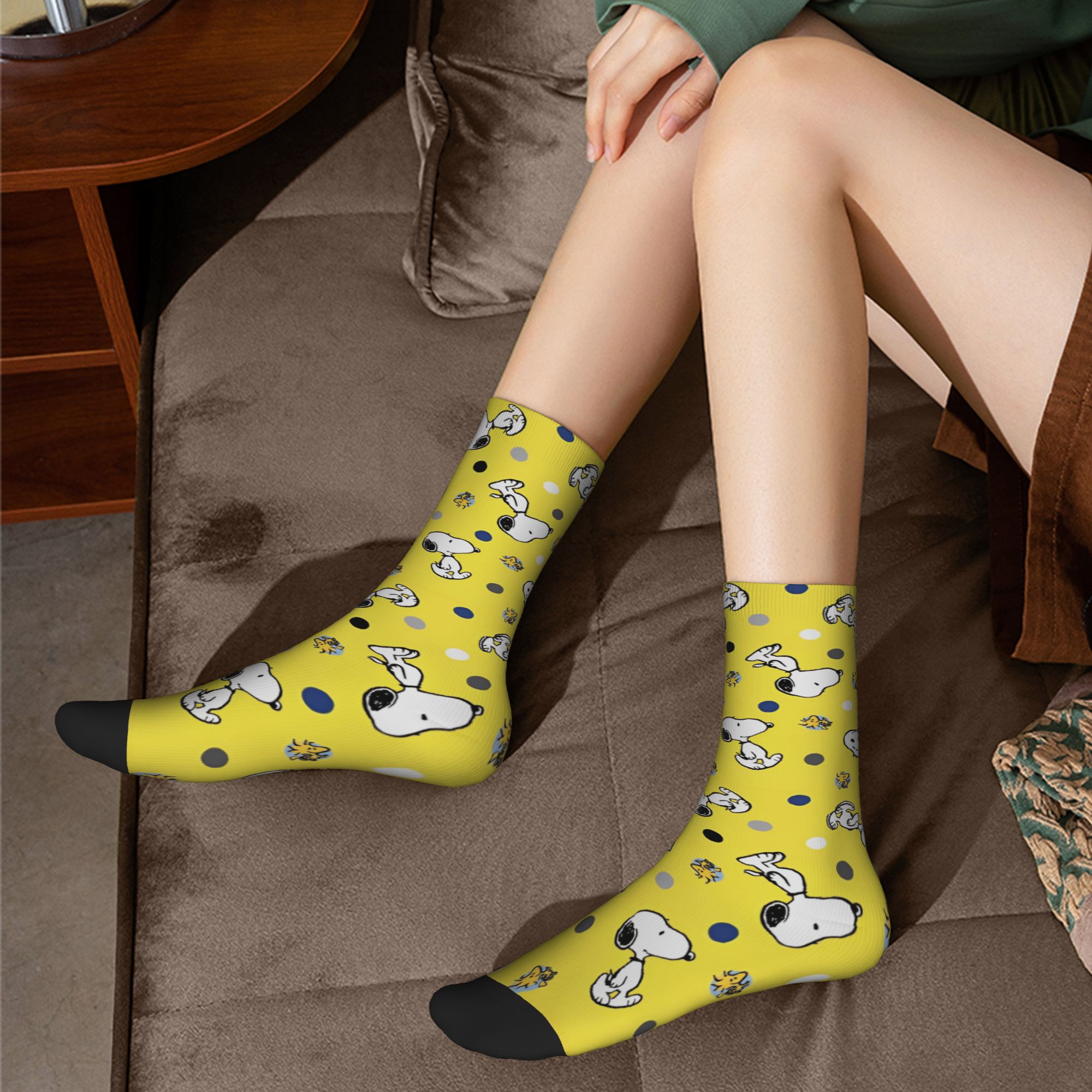 Crazy Design Yellow S-Snoopys  - مراجعة Men'S Yellow Accessories وسعره