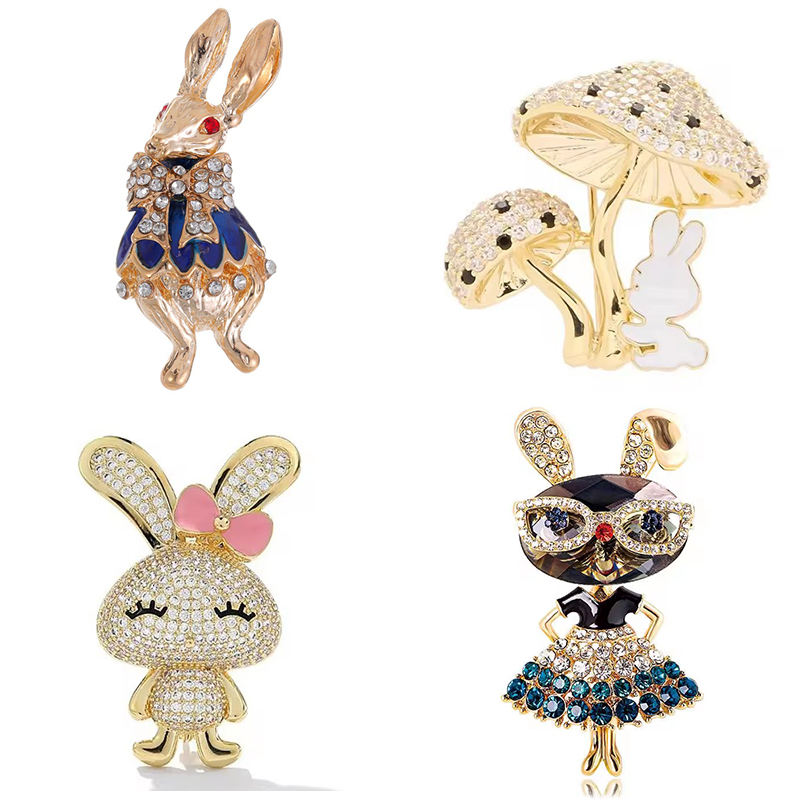 Romantic Rabbit Brooch for Men - مراجعة Men'S Accessories Trends 2025 وسعره