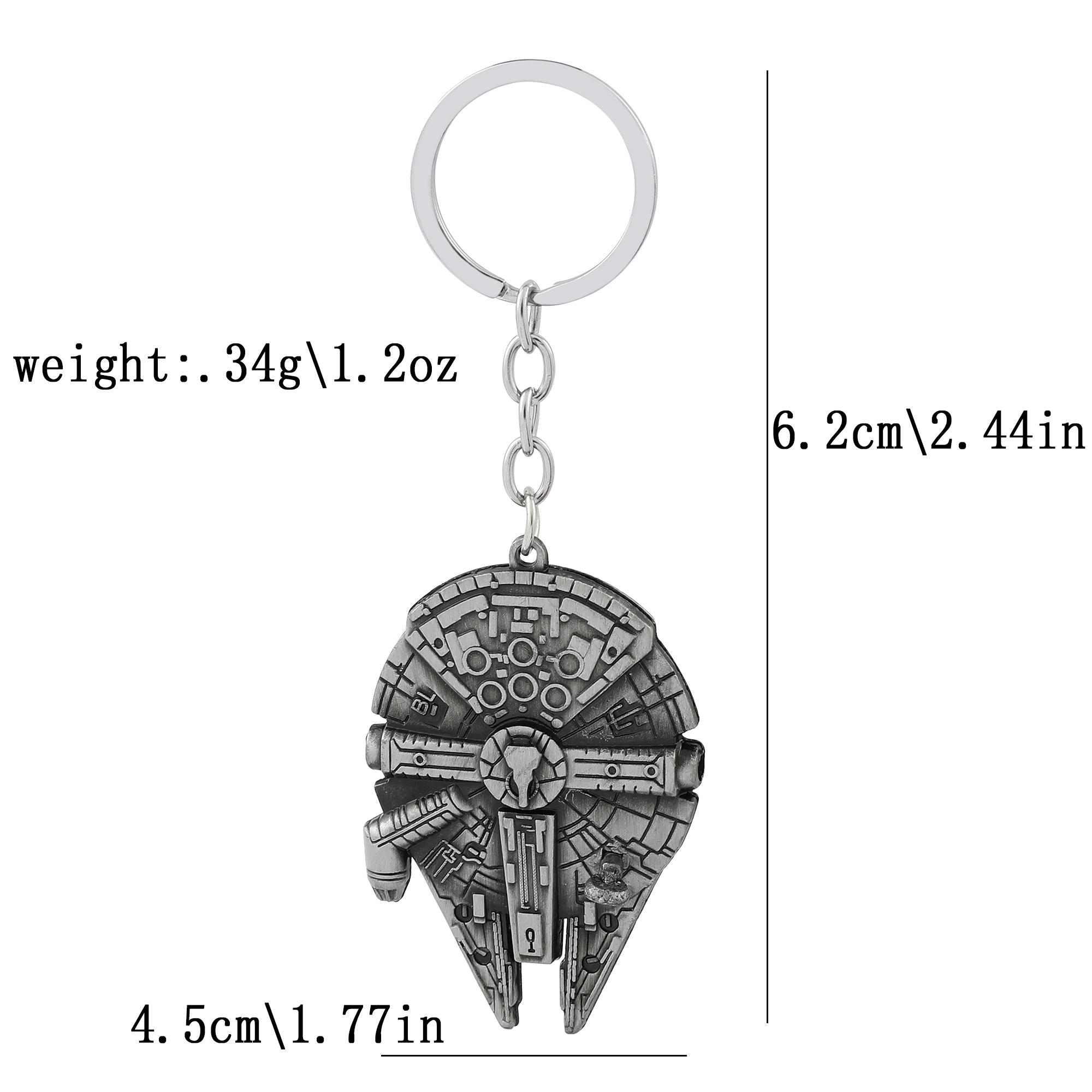 Movie Star War Millennium Falc - مراجعة Men Accessories Jewelry وسعره