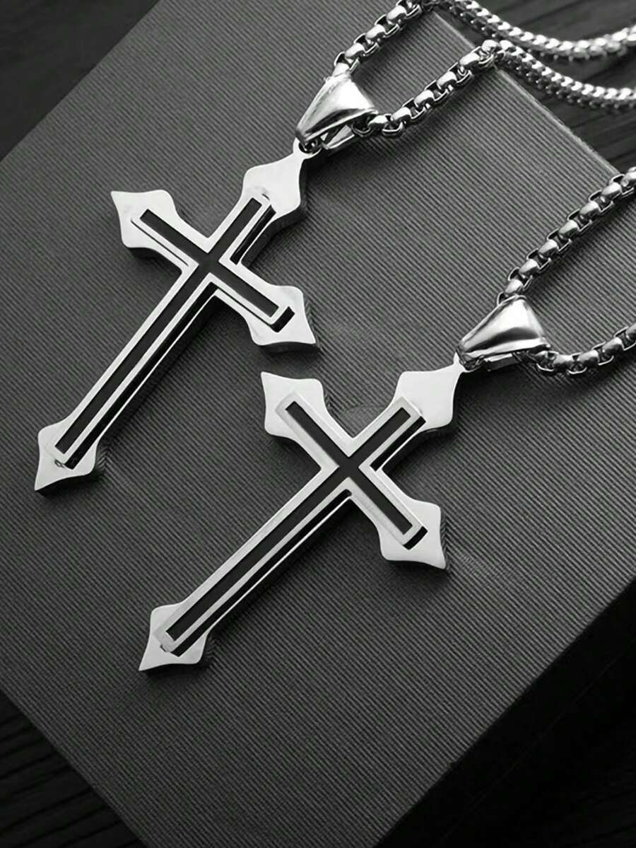 2024 Cross Necklace For Men, S - مراجعة Men'S Accessories Chain وسعره