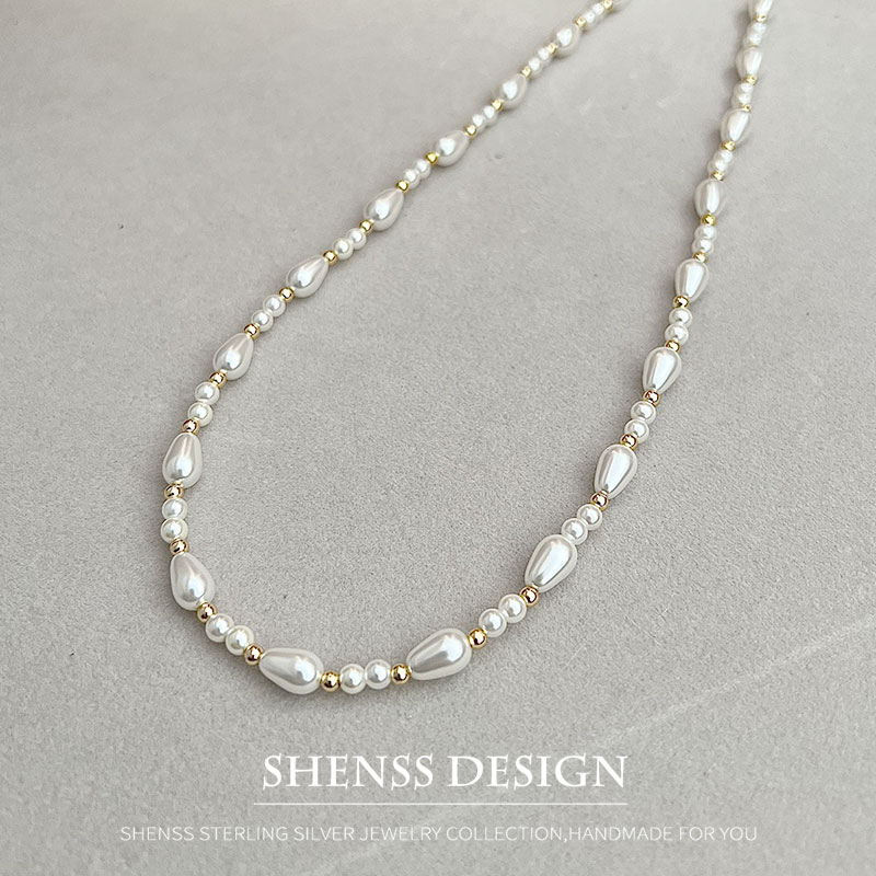 Elegant Imitation Pearl Water  - مراجعة Men'S Accessories Drop Shipping وسعره