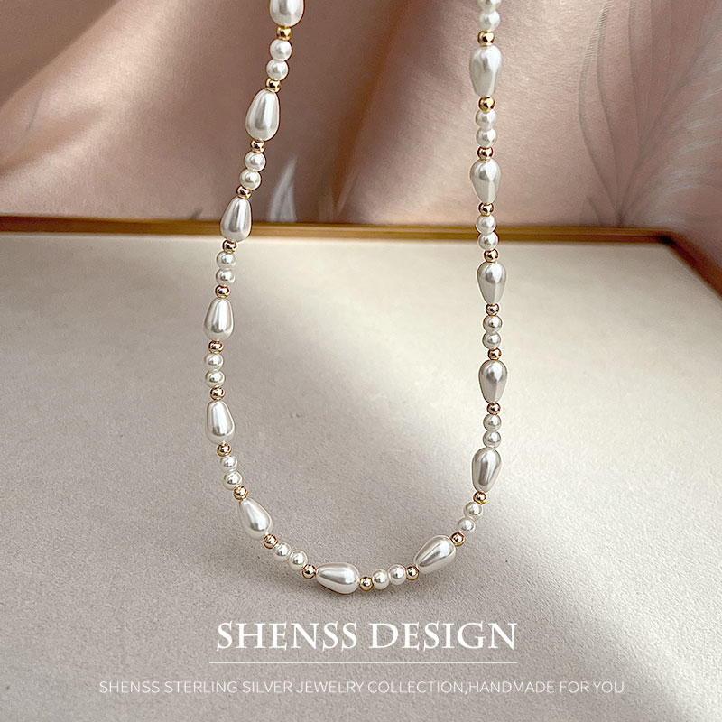Elegant Imitation Pearl Water  - مراجعة Men'S Accessories Drop Shipping وسعره