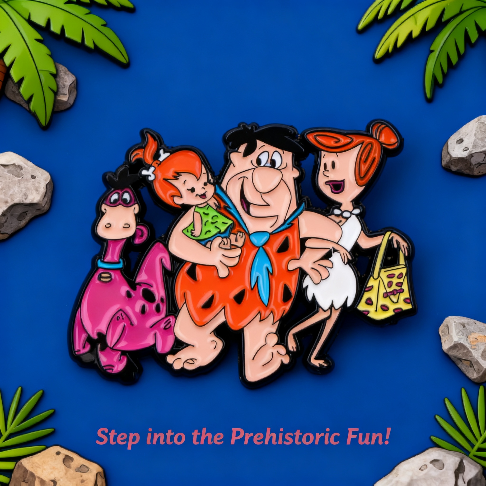 Cartoon Dinosaur Enamel Pin Ba - مراجعة Men Accessories Jewelry وسعره