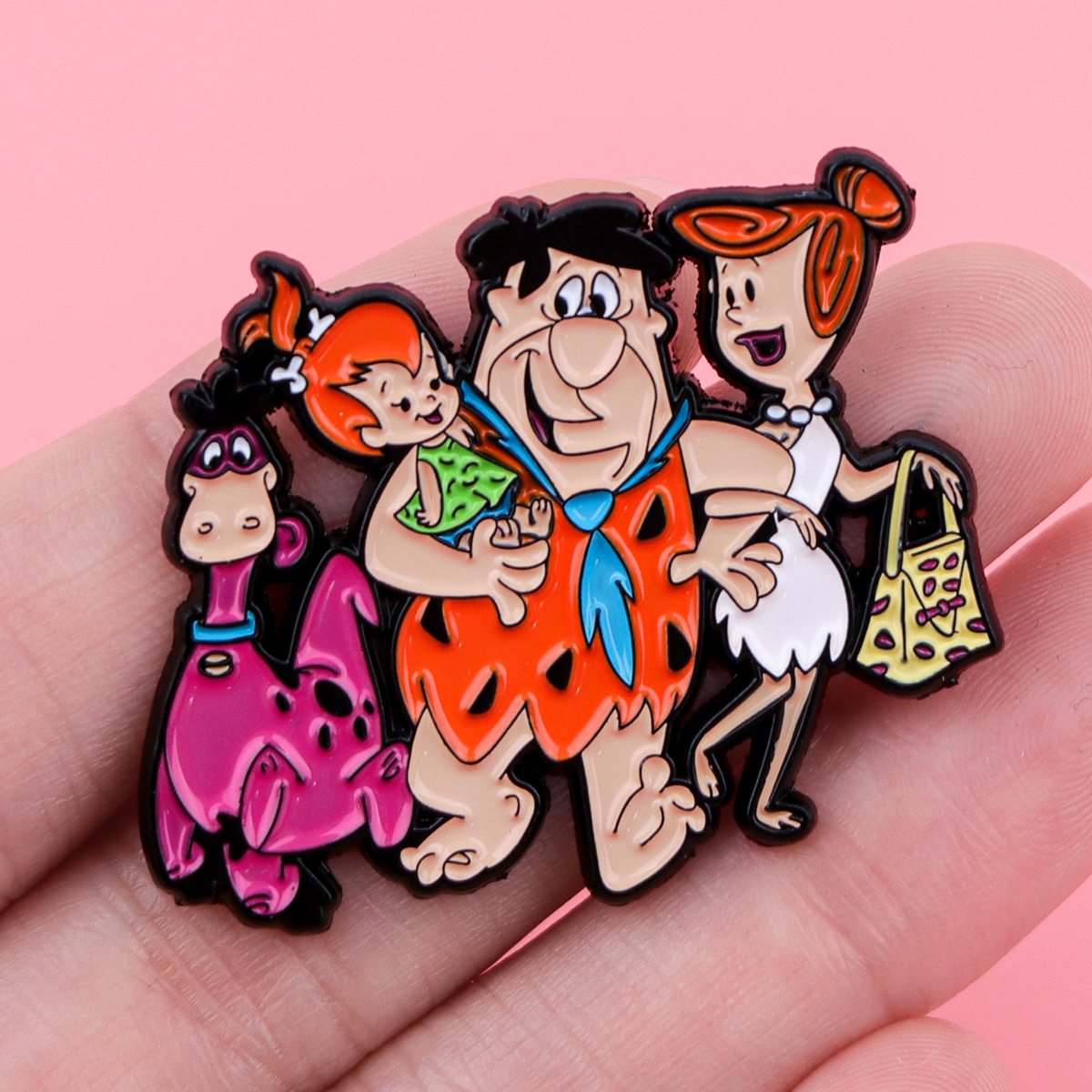 Cartoon Dinosaur Enamel Pin Ba - مراجعة Men Accessories Jewelry وسعره