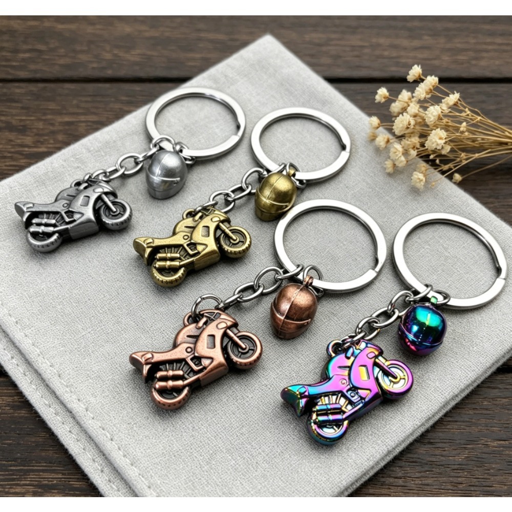 Motorcycle Keychain Creative M - مراجعة Men'S Yellow Accessories وسعره