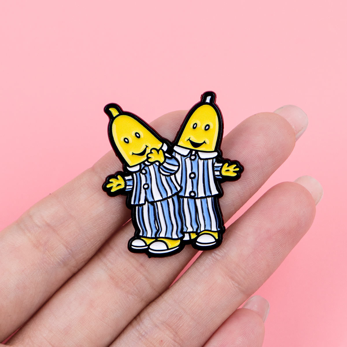 Funny Pajama Banana Man Enamel - مراجعة Men Accessories Jewelry وسعره