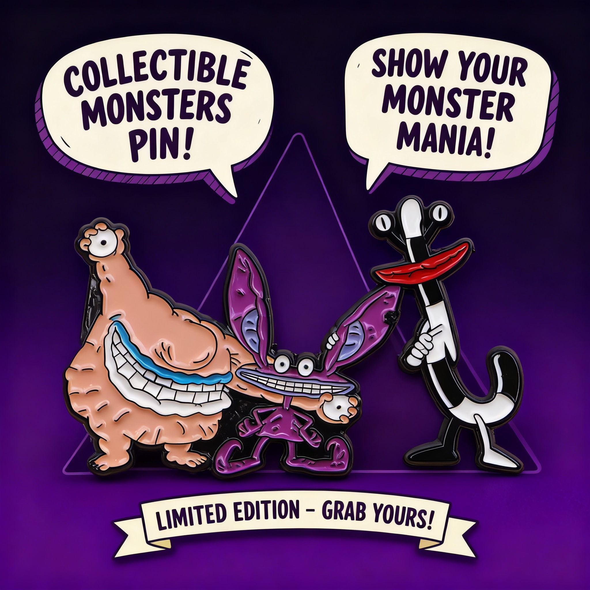 Cartoon Monster Enamel Pin Bad - مراجعة Men Accessories Jewelry وسعره