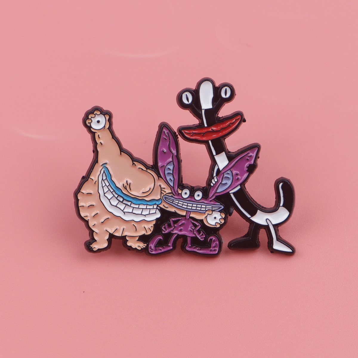 Cartoon Monster Enamel Pin Bad - مراجعة Men Accessories Jewelry وسعره
