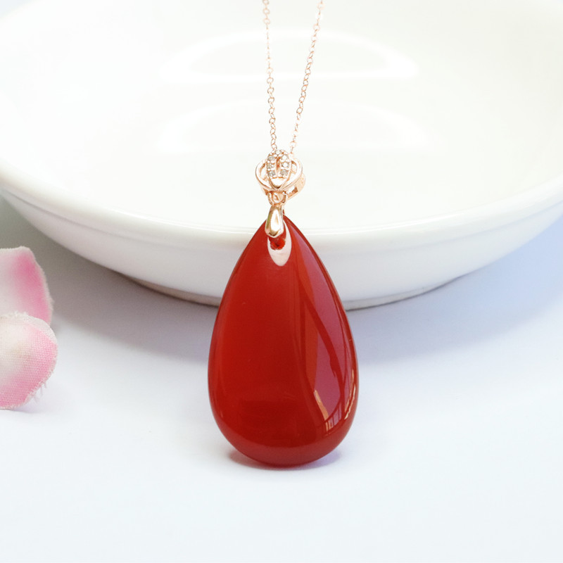 S925 Silver Inlaid Natural Red - مراجعة Men'S Accessories Drop Shipping وسعره