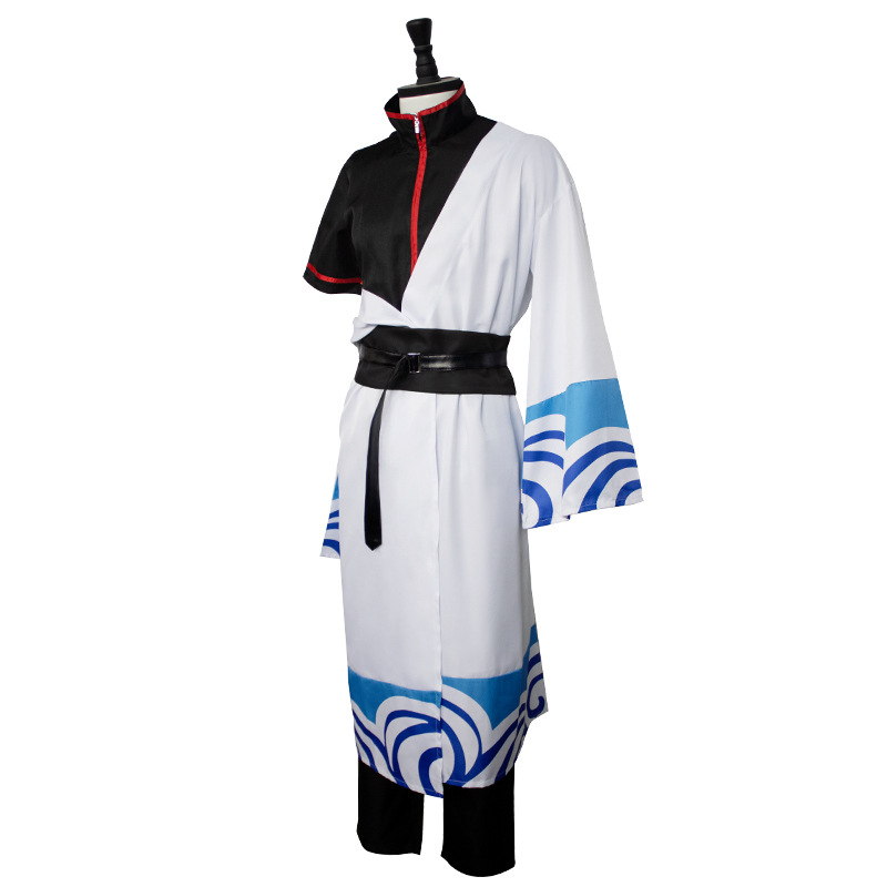 Anime Gintama Cosplay Costume  - مراجعة Men'S Kimono Accessories وسعره