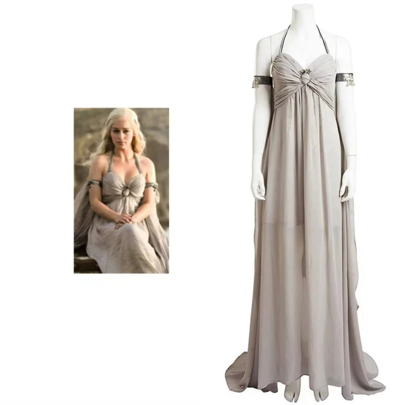 Sexy DDaeneryss Cosplay Costum - مراجعة Men Accessories For Suit وسعره