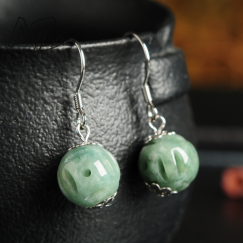 Natural Emerald Hollow Bead Ja - مراجعة Men'S Accessories Drop Shipping وسعره