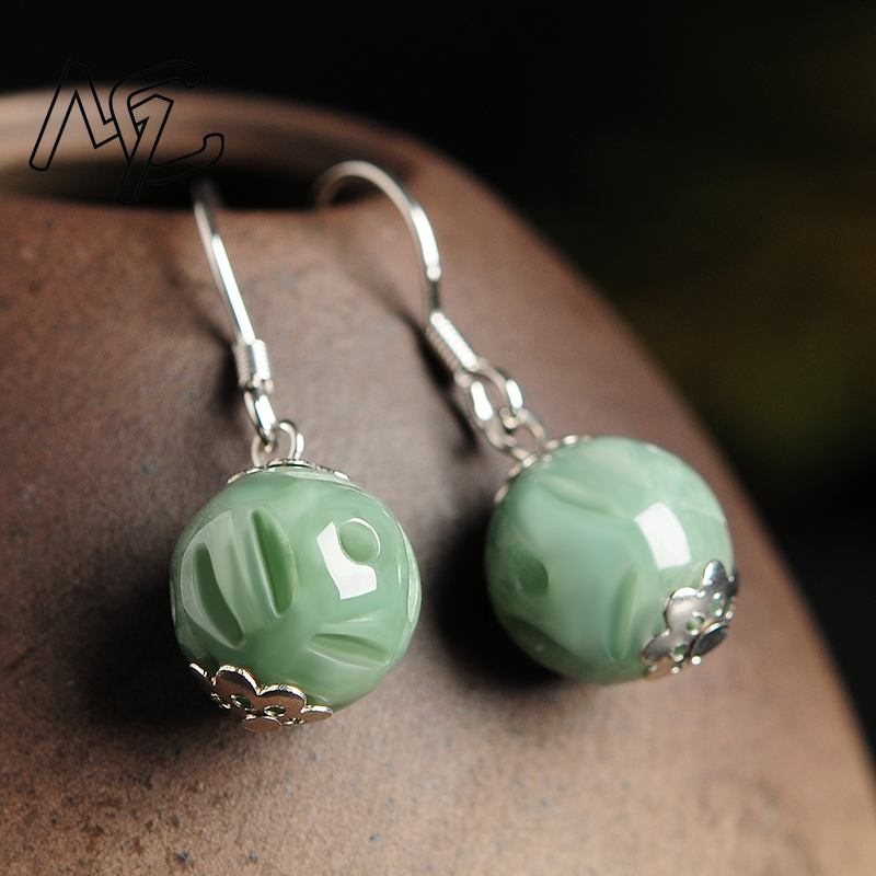 Natural Emerald Hollow Bead Ja - مراجعة Men'S Accessories Drop Shipping وسعره