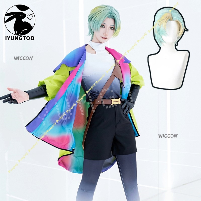 GNOSIA Anime Game Cosplay Cost - مراجعة Men'S Accessories With Suits وسعره