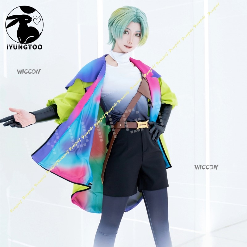 GNOSIA Anime Game Cosplay Cost - مراجعة Men'S Accessories With Suits وسعره